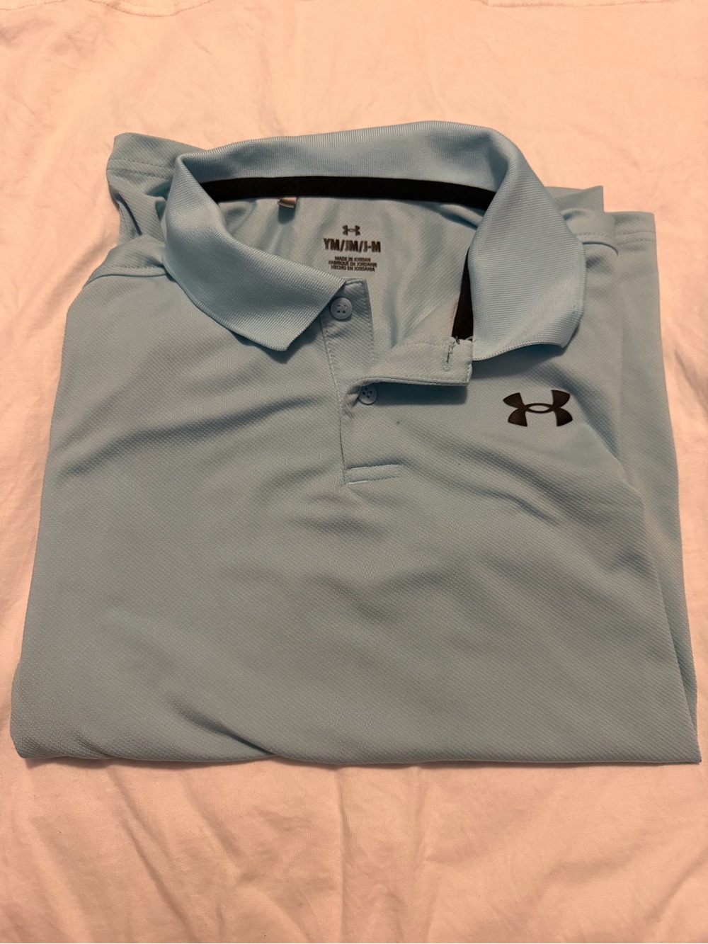 Under Armour Men’s Light Blue Performance Polo